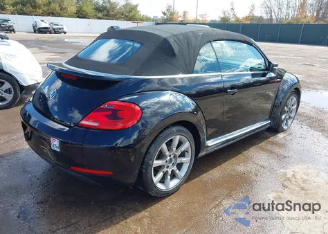 2013 Volkswagen Beetle 2.5L из США, поврежденный, VIN 3VW5P7AT7DM819798
